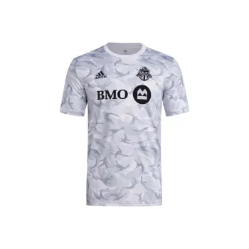 Adidas Toronto FC TORONTO FC CAMO PRE-MATCH JERSEY Soccer Jerseys Men's White