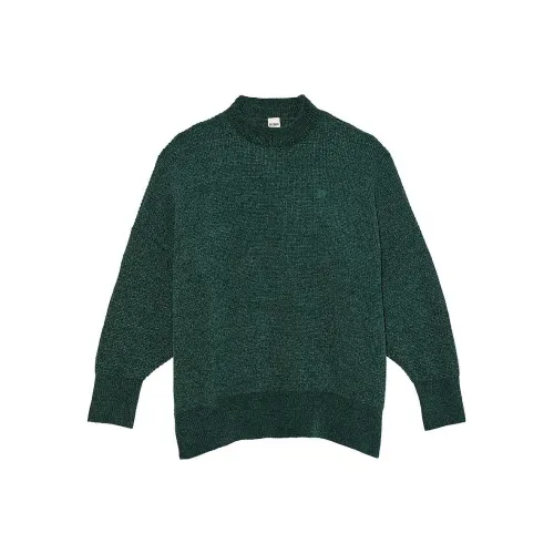 Victoria's Secret PINK Chenille Crewneck Pullover/Deep Forest Sweater Women's Deep Forest