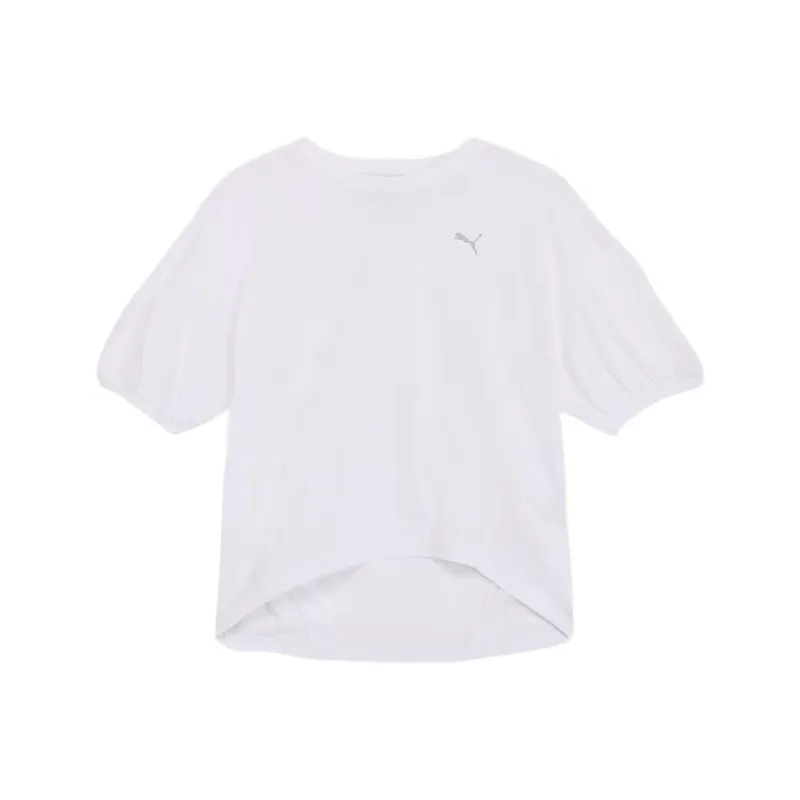 PUMA Puff Sleeve T Shirt Women's White-0