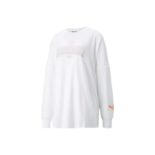 PUMA T Shirts Women's White