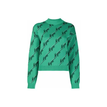 MSGM Cashmere Sweaters Women's Green