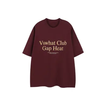 VS WHAT Drop Shoulder Sleeve T Shirt Unisex