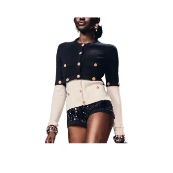 CHANEL SS22 Cashmere Sweater Women's Black