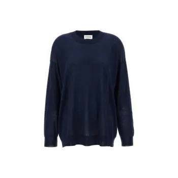 PAROSH Sweaters Women's Blue