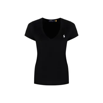 Polo Ralph Lauren Pony Embroidered V Neck T Shirt