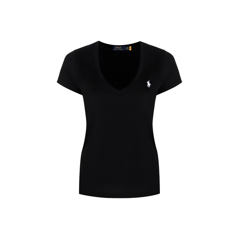 Polo Ralph Lauren Pony Embroidered V Neck T Shirt-0