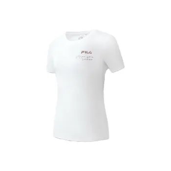FILA Latte Girl 3.0 Set in Sleeve T Shirt Women's Jade White