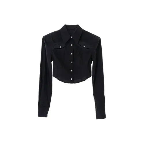 MODULER XIACHUAN Shirt Women's Black