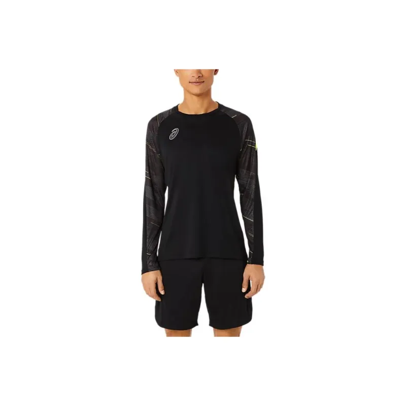 Asics Soccer Jersey Men's Black-0