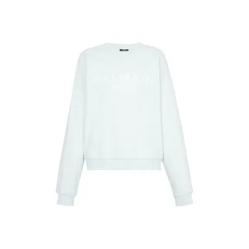 BALMAIN Sweatshirts Women's Light Blue
