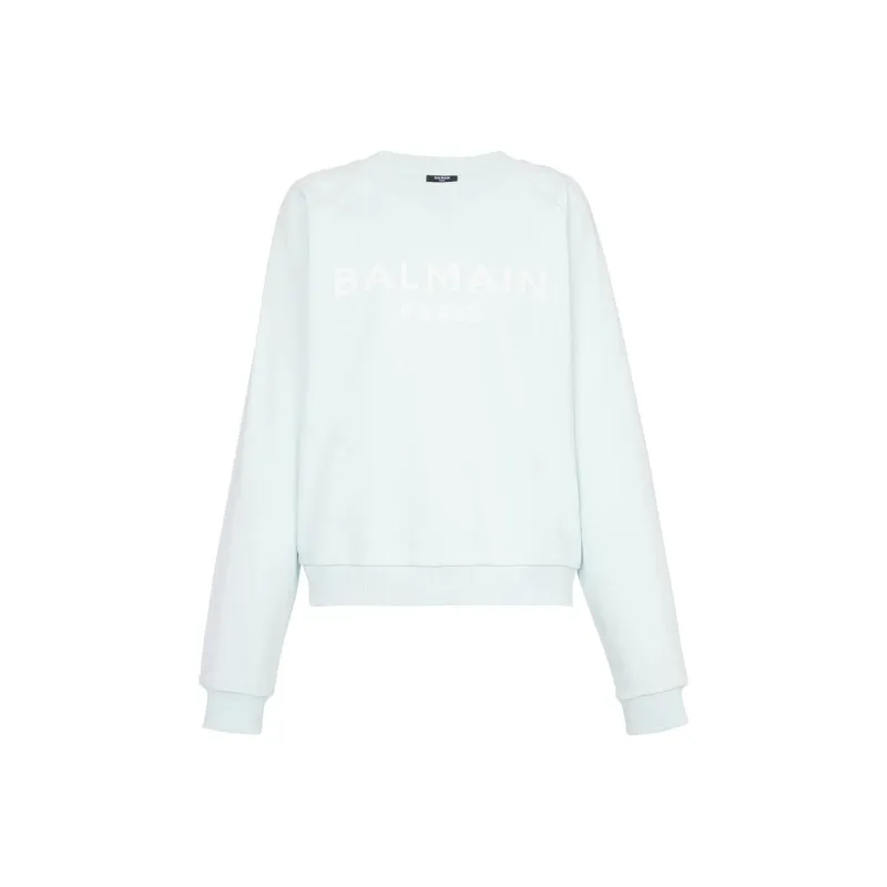BALMAIN Sweatshirts Women's Light Blue-0