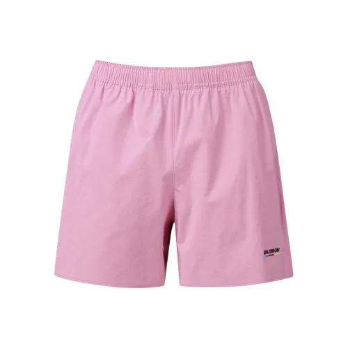SALOMON Casual Shorts Unisex Pink