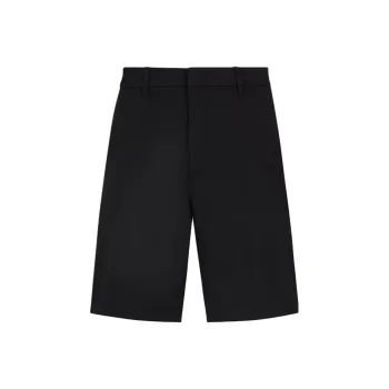 ARMANI EXCHANGE Cotton Bermuda Shorts