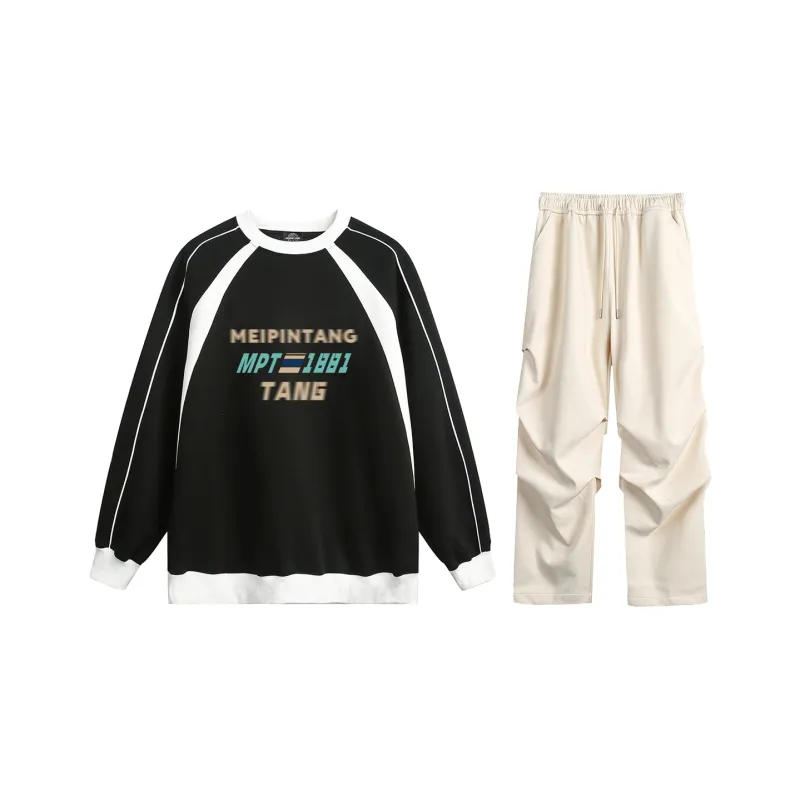 MEIPIN TANG Sweatshirt Set Unisex-18