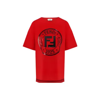 FENDI T Shirts Women's Red