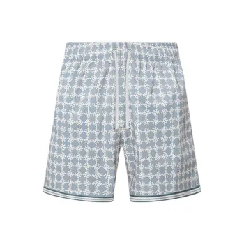 AMIRI FW24 Casual Shorts Men Gray Blue