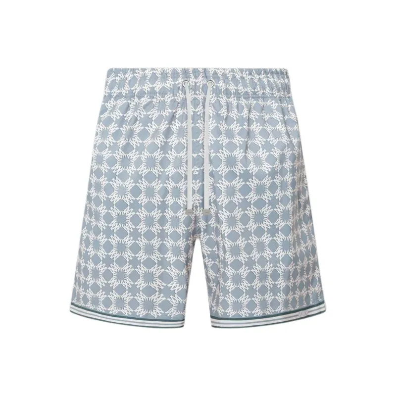 AMIRI FW24 Casual Shorts Men Gray Blue-0