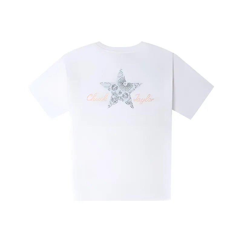 Converse T Shirts Women's White-0