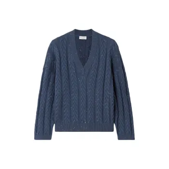 Brunello Cucinelli V Neck Knitted Jumper