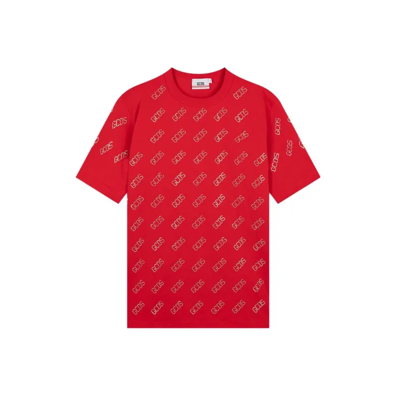 GCDS T Shirts Women's Red-0