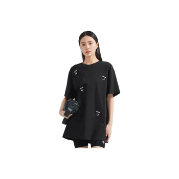 Yu Qianwen T Shirt Women's Black