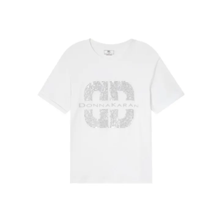 DKNY T-Shirts Women's White-0