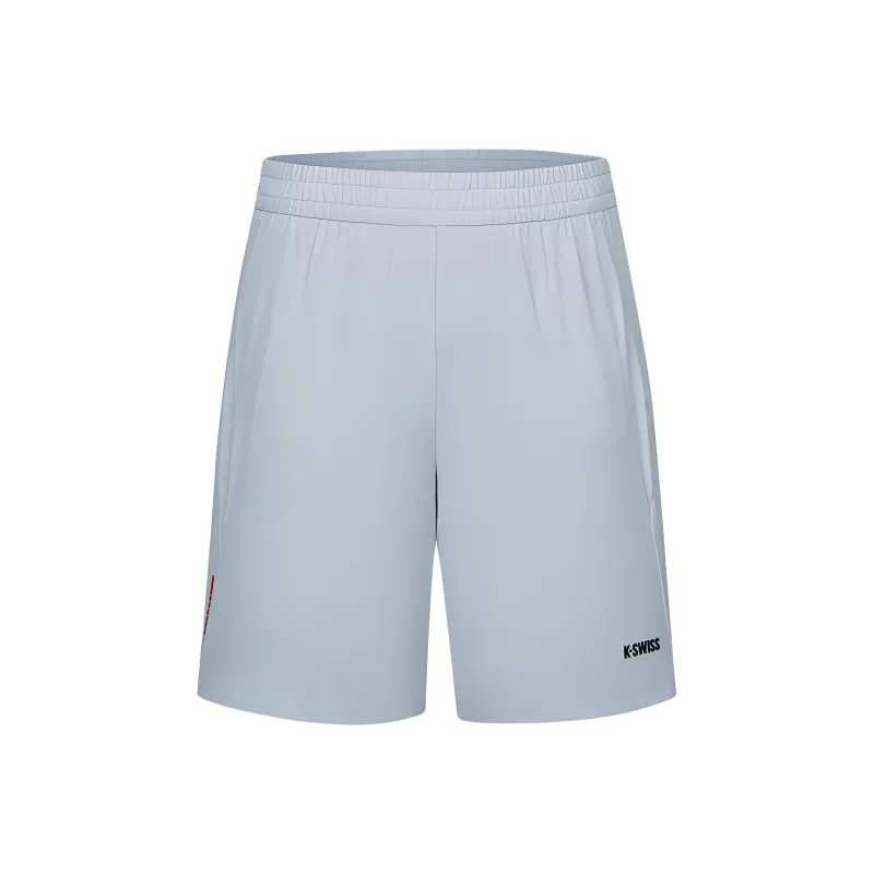 KSWISS Casual Shorts Men's Cyan Zinc Gray-0