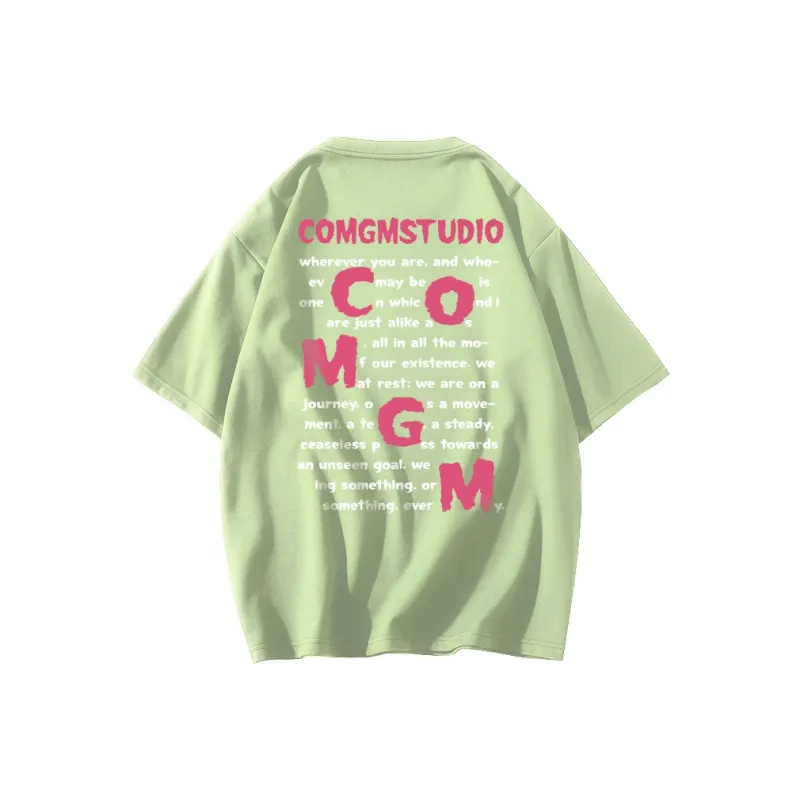 COMGM Short-Sleeved T-Shirts Unisex-14