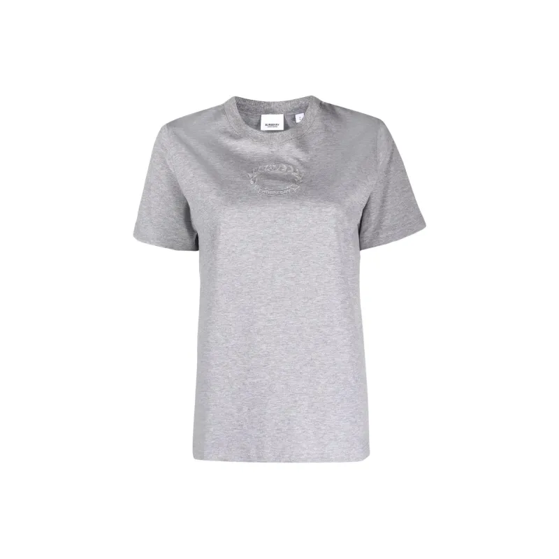 Burberry T Shirts Women's Gray-0