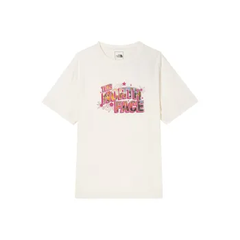 THE NORTH FACE Summer Outdoor Exploration SS23 Drop Shoulder Sleeve T Shirt Women's White