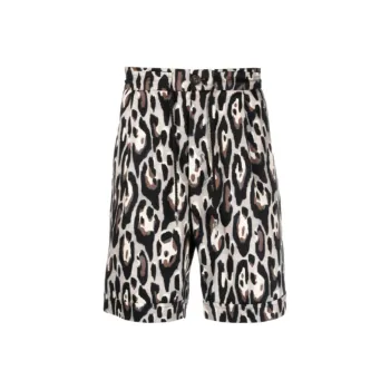 Roberto Cavalli Casual Shorts Men's Black