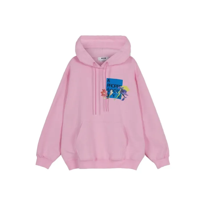 MSGM Sweatshirts Women's Pink-0