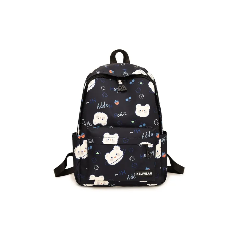 OUZIHUANG Nylon Backpack Women's Multicolor-6