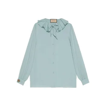 GUCCI Shirts Women's Light Blue