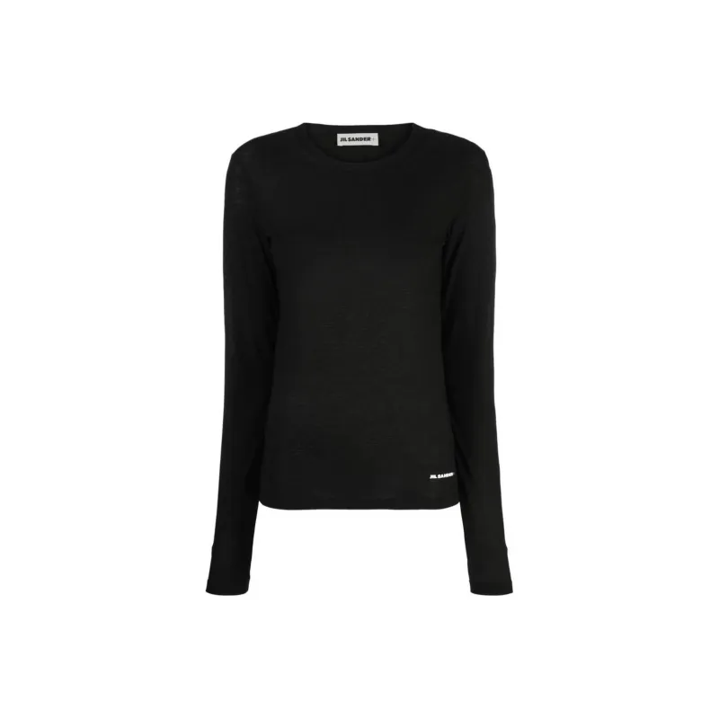 JIL SANDER + Crewneck Knitted Jumper-0