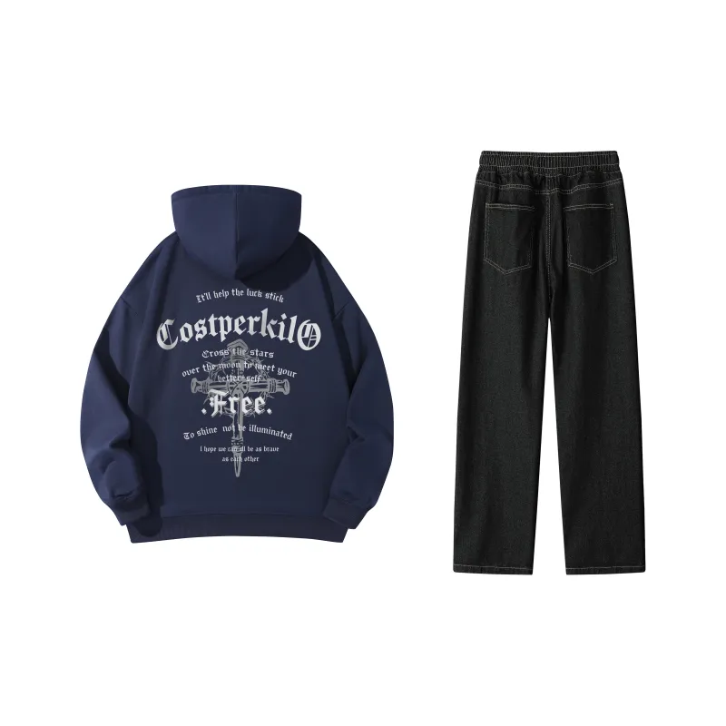 Cost Per Kilo Sweatshirt Set Unisex-9