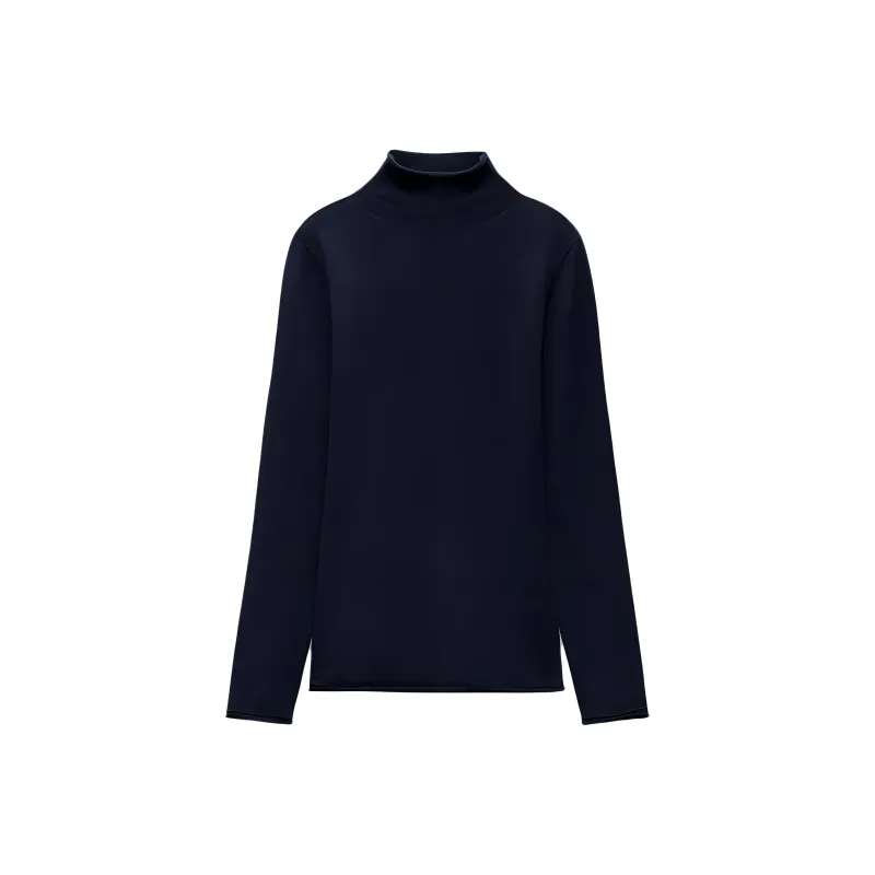 ZARA Sweater Women's Marine Blue-0