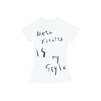 RTNH Summer Set in Sleeve T Shirt Women's White