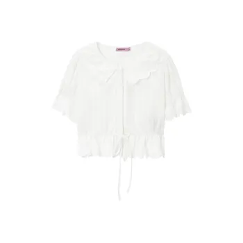 UNVESNO T-Shirts Women's Ballet White