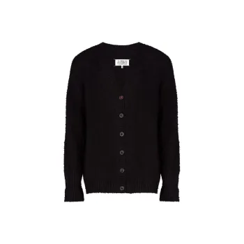 Maison Margiela Oversized V Neck Cardigan
