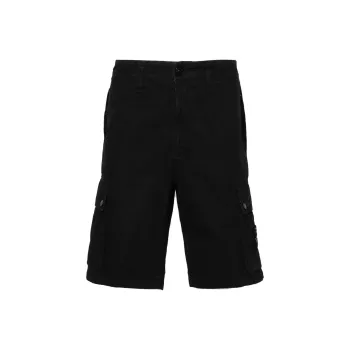 STONE ISLAND Compass Cotton Cargo Shorts