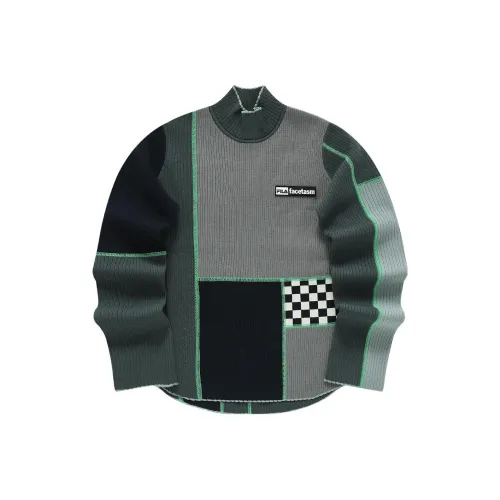 FILA FUSION x FACETASM Collaboration Sweater Women's Modern Gray