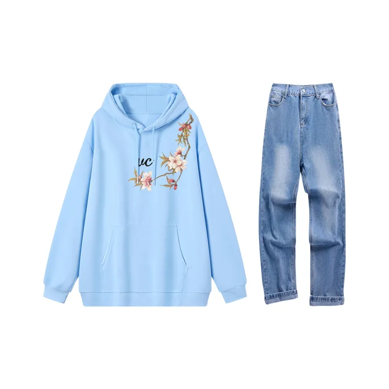 VniVerseVClub Sweatshirt Set Unisex-24