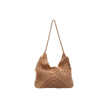 Yalu Straw Woven Tote Bag, Shopping Bag, Shoulder Bag Women's Multicolor