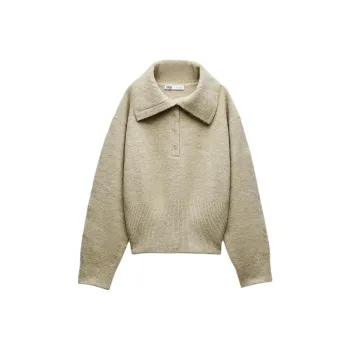 ZARA Sweater Women's Light Green