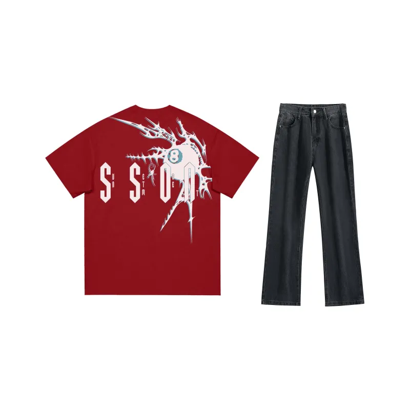 SUNSETMONENT Casual Sportswear Unisex-7