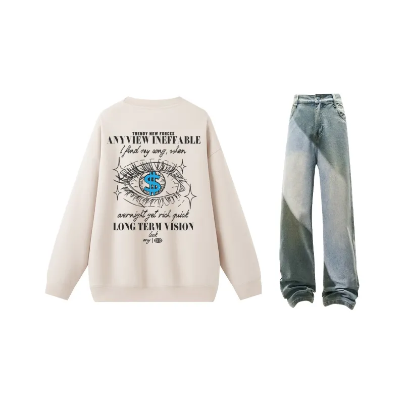 Anyveiw Sweatshirt Sets Unisex-14