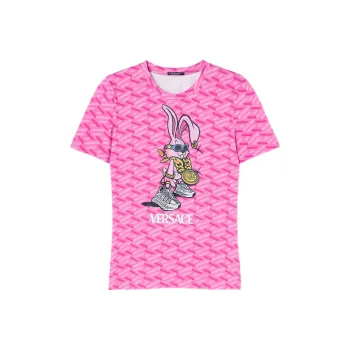 VERSACE SS24 CNY T Shirt Women's Pink