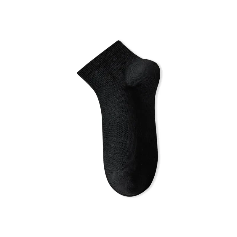 H YXIANG Mid Calf Socks Men's 5 Pack-3