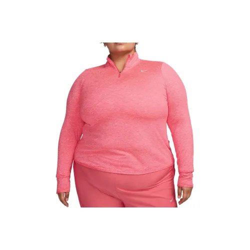 Nike Dri FIT Swift Element Uv Women's 1/4 Zip Running Top Plus Size